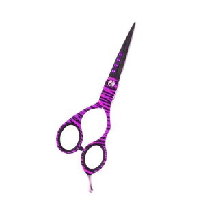 Ciseaux de coupe de cheveux de repose-doigt réglables professionnels ciseaux de coiffeur de beauté avec lame tranchante revêtue de papier pour la coiffure - Product Image 2