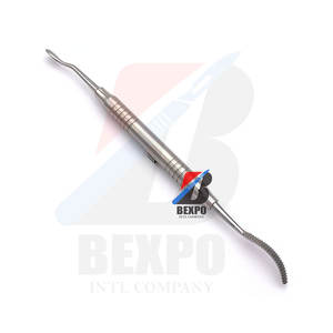 Lima de hueso de corte recto de acero inoxidable de Instrumentos dentales manuales Miller con diseño de mango hueco - Product Image 6