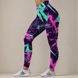 Nouveaux leggings pour femmes avec imprimé en dentelle Sexy haute élasticité confortable et décontracté Denim inspiré pantalon taille haute - Product Image 1