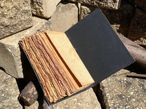 Cuaderno de cuero hecho a mano personalizado Vintage Sun Moon diario espiral estilo Sketchbook hombres mujeres organizador diario para uso diario - Product Image 4