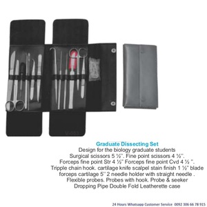 ชุดเครื่องมือตัดชิ้นส่วนผ่าตัดสัตวแพทย์สําหรับวัตถุประสงค์ทางสัตวแพทย์บรรจุภัณฑ์ที่กําหนดเองพร้อมถุงหนัง - Product Image 5
