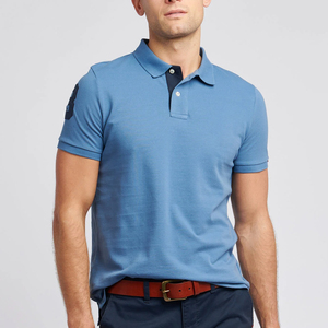 Polo pour hommes en tissu doux et confortable Design élégant Idéal pour les tenues de bureau décontractées ou les besoins essentiels de la mode au quotidien - Product Image 6