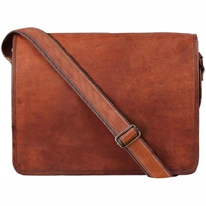 Bolsos de Oficina de Cuero Genuino de Última Moda en Oferta para Hombre, Bolsa con Logotipo Personalizado Hecha a Mano, Movimientos Modernos, Capacidad de 30-40L, OEM - Product Image 2