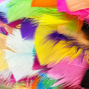 56pcs 4cm đầy màu sắc Thổ Nhĩ Kỳ Craft lông - Product Image 3