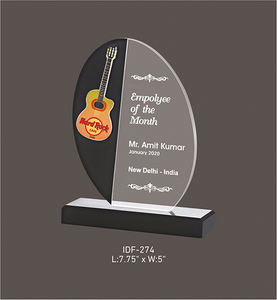 Trofeo de cristal de diseño moderno personalizado al por mayor, premio de alta calidad, regalo de empresa con artesanía de cristal de la mejor calidad - Product Image 2