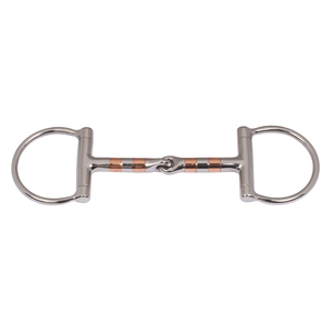 Rodillo de Acero Inoxidable de Moda con Punta en D de Una Sola Articulación con Rodillo de Cobre y Acero Inoxidable para Productos Ecuestres - Product Image 1