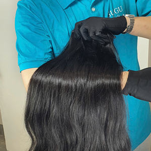 Paquete de cabello crudo vietnamita sin procesar vendedores a granel doble dibujado a granel gran oferta alta calidad 8 pulgadas-40icnes - Product Image 4