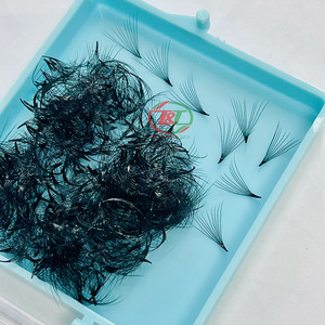 Extensions de cils synthétiques faites à la main T&T Vietnam MF02, 500-1000 pièces, effet naturel, longues, faciles à éventailer, bouquets préfabriqués en vrac - Product Image 6