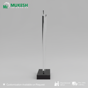 Plaque commémorative en acrylique, trophée durable et poli, gravé pour les récompenses d'entreprise, la reconnaissance des employés, les événements sportifs et scolaires - Product Image 3