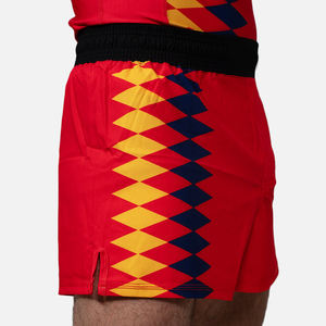 Customised <b>Men's</b> Summer Casual <b>Shorts</b> Lightweight Worsted Solid <b>Black</b> Animal Print High Waist Drawstring Breathable Anti-Wrinkle - Product Image 3