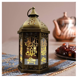 โคมไฟโลหะแขวนในสวนโบราณของตกแต่งบ้านดีไซน์ใหม่ทำจากโลหะ - Product Image 6