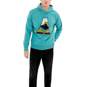 เสื้อมีฮู้ดผ้าฟลีซผ้าฝ้ายปักตามสั่งผลิตจากโรงงานผ้านุ่มระบายอากาศใส่สบายเหมาะสำหรับชุดกีฬาหรือกลางแจ้ง - Product Image 3