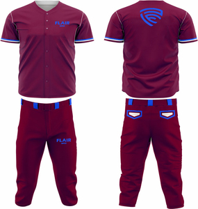 Vente en gros de maillots de baseball et de softball à la mode personnalisés chemise de sublimation respirante avec un style unique pour les ensembles de jeu - Product Image 2