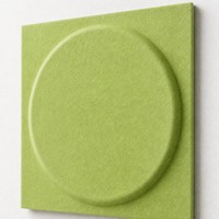 Panneau acoustique en fibre de polyester, forme de lune 3D, panneau acoustique pour animaux de compagnie, panneau mural modulaire absorbant le son