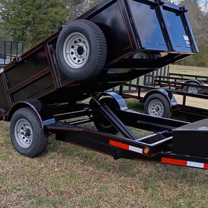Cheap Affordable Agricultural <b>Cargo</b> <b>Trailer</b> for Sale Ready to Ship Hydraulic Farm Supplier - Product Image 1