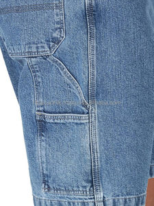 กางเกงยีนส์ขาสั้นผู้ชายสไตล์ไฮสตรีท ระบายอากาศดี ลายวินเทจประดับคริสตัลทั้งตัว สีซีดแบบซันเฟด แฟชั่นฤดูร้อนปี 2026 - Product Image 3