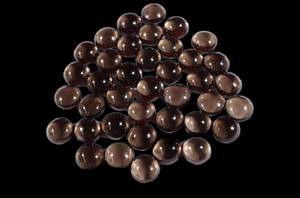 อัญมณีควอตซ์ Cabochon ไฮโดรควัน30ชิ้น! หินควอตซ์ไฮโดรทรงกลมขัดเงาขนาด6มม. ถึง20มม. สำหรับการทำเครื่องประดับ - Product Image 2