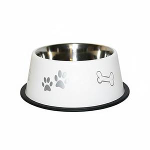 Ensemble de bols pour animaux de compagnie au design admirable avec support en fil métallique et insert en céramique amovible, distributeur de nourriture et d'eau pour chiens et chats en vente - Product Image 2