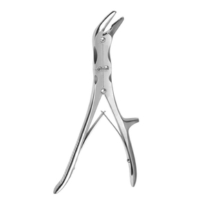 Acier inoxydable Jansen Bone Rongeur Baïonnette 19cm Pointe 4mm Double Action Courbe Os Chirurgie Coupe Forceps Chirurgie Orthopédique - Product Image 5