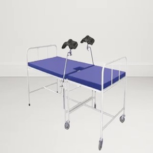 Cama de Partos Quirúrgica Si en 2 Partes con Colchón Confortable para Salas de Maternidad de Hospital Disponible a Precio de Exportación - Product Image 3