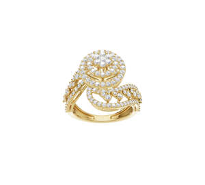 Bague en diamant de laboratoire taille Rouda, certifiée IGI, tendance, pour mariage, anniversaire, fiançailles, cadeau, or massif 18 carats - Product Image 2