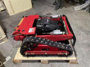 Tondeuse à gazon industrielle 48V 24V Lithium Battery Remote Control New Energy 125cc Zero Turn Robot avec boîte à gazon pour le bricolage - Product Image 6