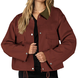 Vêtements d'extérieur à la mode, personnalisés, confortables et élégants, veste pour femmes, respirante, de bonne qualité, avec logo personnalisé - Product Image 6