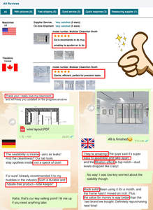 Salle blanche modulaire <span class=keywords><strong>Triumph</strong></span> ISO 8/7/6/5, salle blanche sans poussière, mur dur, salle blanche modulaire - Product Image 6