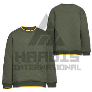 High Quality Pullover Sweatshirt For Men Wholesale Custom Light Weight Sweat <b>Shirts</b> For Men - Product Image 3