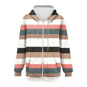 Fabricant sur mesure de sweats à capuche pour femmes, sweat-shirt à épaules tombantes, impression à la demande, sweats à capuche surdimensionnés pour femmes - Product Image 5