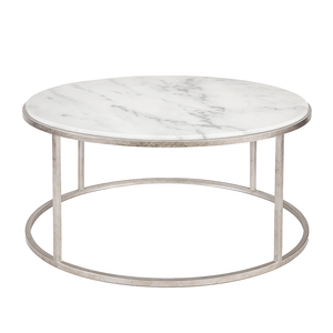 Modern Design Round Iron Base Frame <b>Sofa</b> Table with Glass or Quartz Marble Top Side Table for Living Room Furniture - Product Image 2