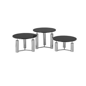 Vaisselle Décoration Nickel Plaqué Finition Gâteau Serveur Stand Cérémonie De Mariage Fête Célébration Gâteau En Métal Support De Service - Product Image 6