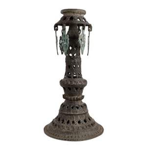 Support de bougie de prière de bouddha sculpté à la main en laiton Antique, en vrac, nouveau Design pour décoration intérieure Diwali noël SNS-984 - Product Image 1