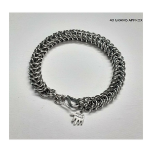 สร้อยข้อมือเงินแท้ 925 ทำมือสำหรับผู้หญิง ดีไซน์โซ่สวยหรู เหมาะสำหรับใส่ทุกวัน สำหรับผู้ขายบนแพลตฟอร์มอีคอมเมิร์ซ - Product Image 2