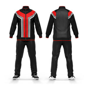 Ensemble de jogging personnalisé PUFFIN SPORTS, best-seller, sweat à capuche pour homme, fermeture à cordon, impression sérigraphique, survêtement uni - Product Image 1