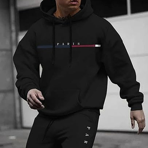 Sudadera con capucha para hombre al por mayor, Sudadera con capucha térmica con forro polar liso, sudaderas con capucha para hombre - Product Image 6