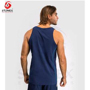 Custom Logo <b>Print</b> Tank Top New Arrival Best Price Premium <b>Material</b> Plus Size Breathable Quick Dry Tank Top For Men - Product Image 3