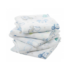 floral design <b>muslin</b> swaddle blanket with customized pattern organic double gauze printed swaddle with customized packaging - Product Image 1
