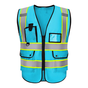 Chaleco de Seguridad de Alta Visibilidad, Resistente, con 2 Bolsillos, Reflectante y Transpirable para Hombre, Hecho en Pakistán, Ropa de Trabajo de Alta Calidad - Product Image 2
