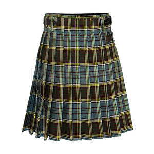 Kilt à Tartan au Design Écossais Authentique 5 Yard Classic Premium Wool Custom Fit for Men & Boys European Clothing - Product Image 3