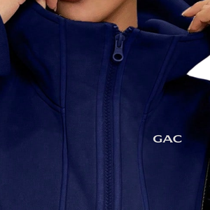Custom Women's Half Zip Front Solid Fleece Sweatshirt Oversized Long Sleeve Pullover Casual <b>Winter</b> <b>Hoodie</b> Soft Warm Loose Fit - Product Image 5