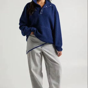 Sudadera de Invierno Premium para Mujer, Estilo Nuevo, 100% Algodón, Ecológica, de Secado Rápido, Corte Holgado, Ropa Casual, Marca Privada, Venta al Por Mayor - Product Image 4