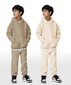 Haute Qualité Enfants Deux Pièces Survêtement Garçons À Capuche et Pantalon Survêtements Enfants Jogger À Capuche Ensembles - Product Image 3