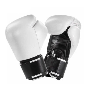 Guantes de boxeo para hombres y mujeres, guante de boxeo con Logo personalizado profesional, cómodo para entrenamiento de lucha - Product Image 2