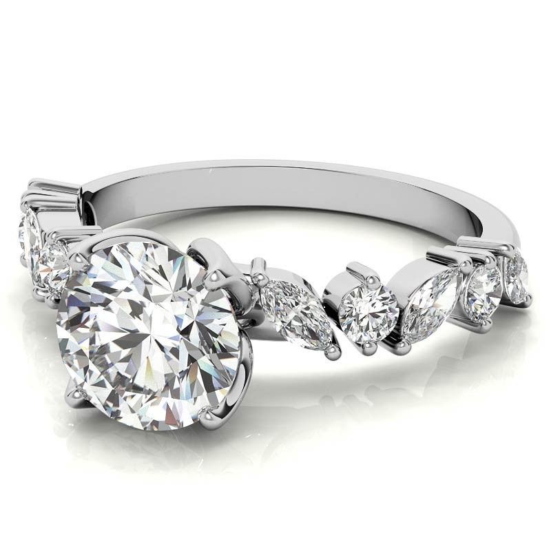 14k White Gold