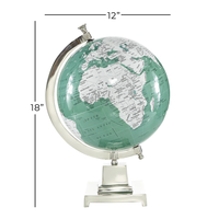 Globo Terráqueo Educativo Interactivo de Moda, Mapa del Mundo para Descubrimiento Geográfico, Globos para el Aula