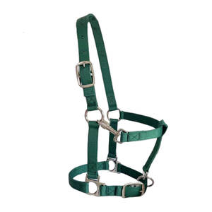 Licol pour cheval en nylon durable de haute qualité avec quincaillerie en acier inoxydable, taille et couleur personnalisables - Product Image 1