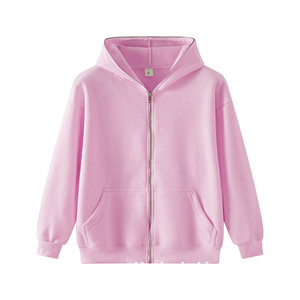 Service OEM Pull à capuche avec fermeture éclair sur mesure pour hommes Pull à capuche avec fermeture éclair sur toute la surface Sweat à capuche avec fermeture éclair sur toute la surface pour hommes - Product Image 3