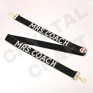 Buffalo Bills ED personalizado oro blanco semilla cuentas bolsa correas cuentas monedero correa para bolsos accesorios de moda - Product Image 2