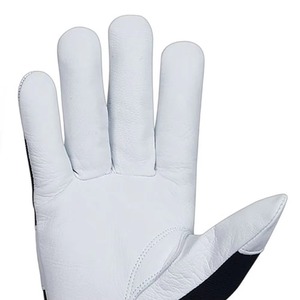 Gants de travail en cuir de vachette de qualité robuste Gants de gréeur de construction de protection des mains de sécurité industrielle - Product Image 2